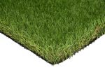 Ens 38mm Artificial Grass – Detailed Close-Up of Soft, Realistic Fibers with Multi-Tone Green & Golden Highlights