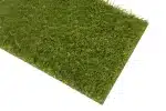 Lux 30mm Artificial Grass – Detailed Close-Up of Soft, Multi-Tone Green & Brown Thatch Fibers