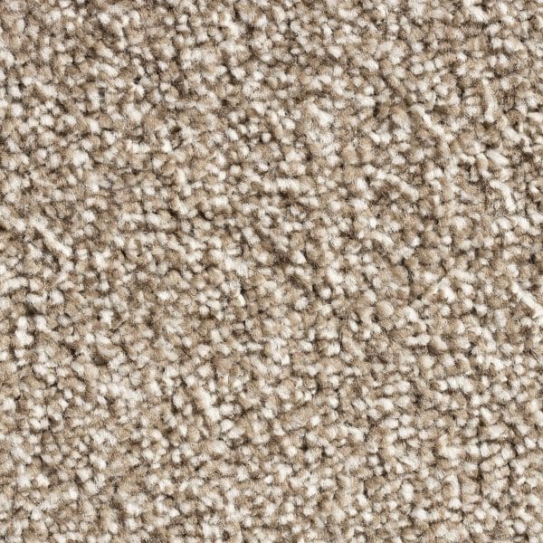 15mm Peanut Twist Carpet – Close-up of soft, dense twist pile in warm neutral tone.