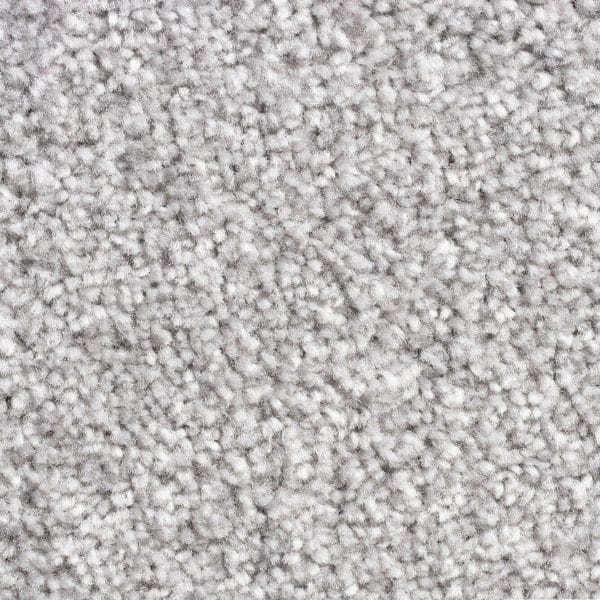 15mm Cloud Twist Pile Carpet – Soft, luxurious twist pile in light grey tone.