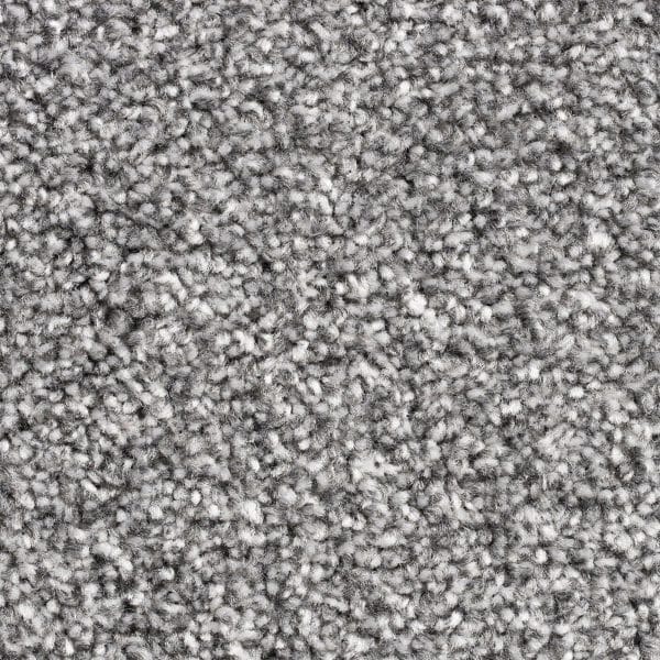 15mm Dove Twist Carpet – Close-up of soft, dense twist pile in refined grey tone.