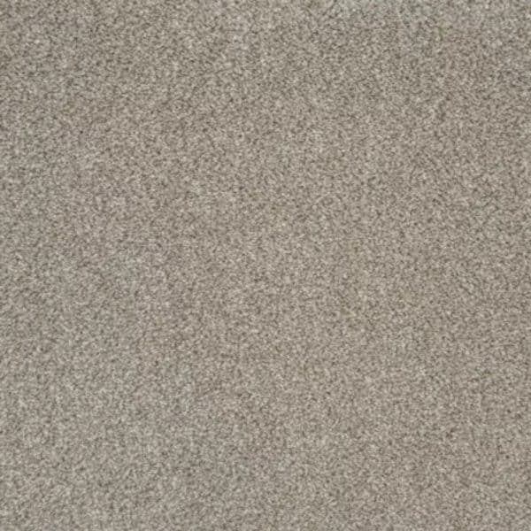 8mm Stone Grey Saxony Carpet – Close-up of soft, plush Saxony pile in contemporary grey shade.