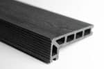 Grey Composite Step Edge 3.6m – Textured, slip-resistant finish for deck stairs & edges