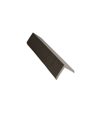Chocolate Composite L-Trim 4.8m – Deep brown deck edging for a refined finish.