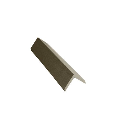 Oak Composite L-Trim 4.8m – Golden-brown deck edging for a refined, natural finish.