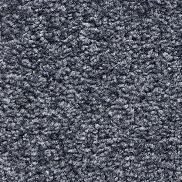 8mm Blue Twist Felt Backed Carpet SAMPLE